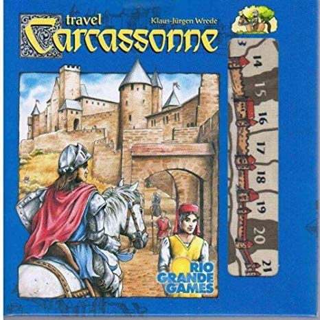Carcassonne travel edition board game 2017